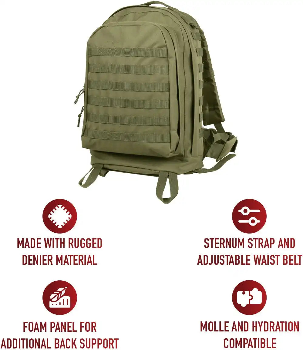 Rothco Molle Ii 3 Day Assault Pack
