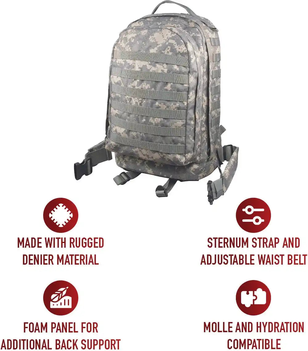 Rothco Molle Ii 3 Day Assault Pack