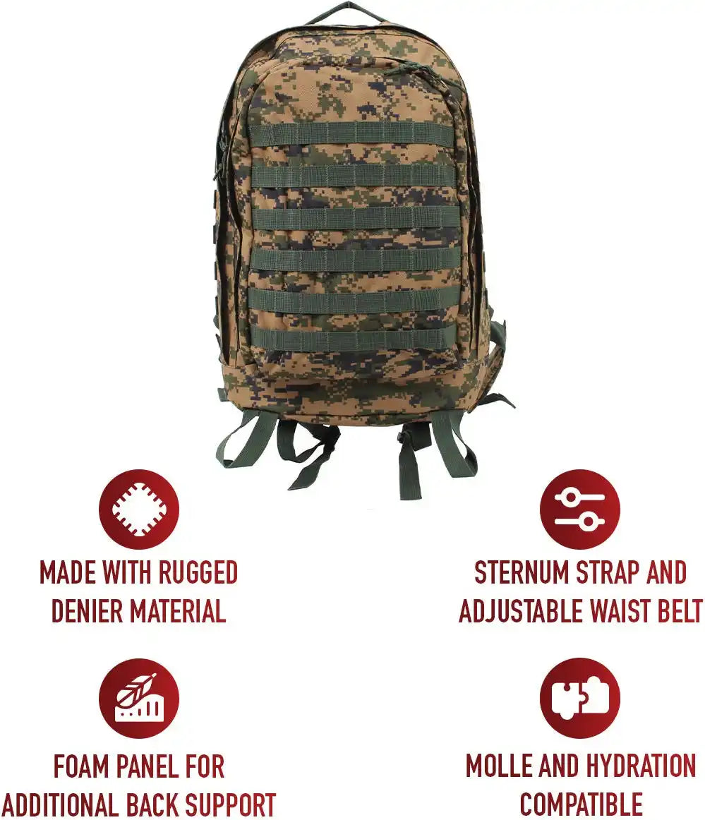 Rothco Molle Ii 3 Day Assault Pack