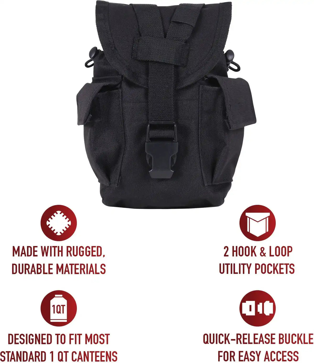 Rothco Molle Ii Canteen &amp; Utility Pouch