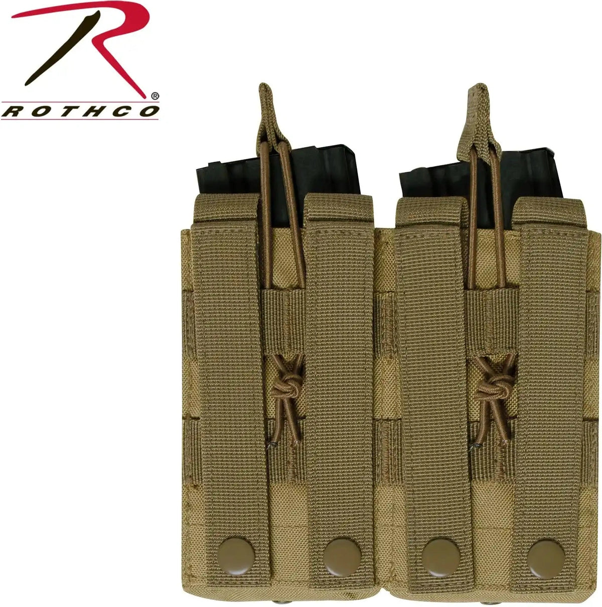 Rothco Molle Open Top Double Mag Pouch