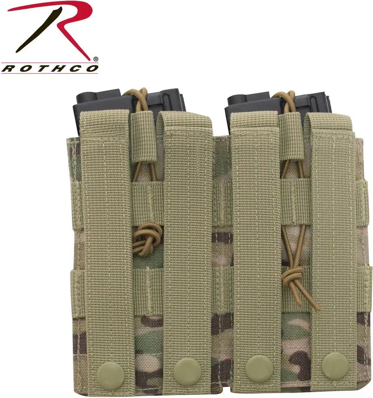 Rothco Molle Open Top Double Mag Pouch