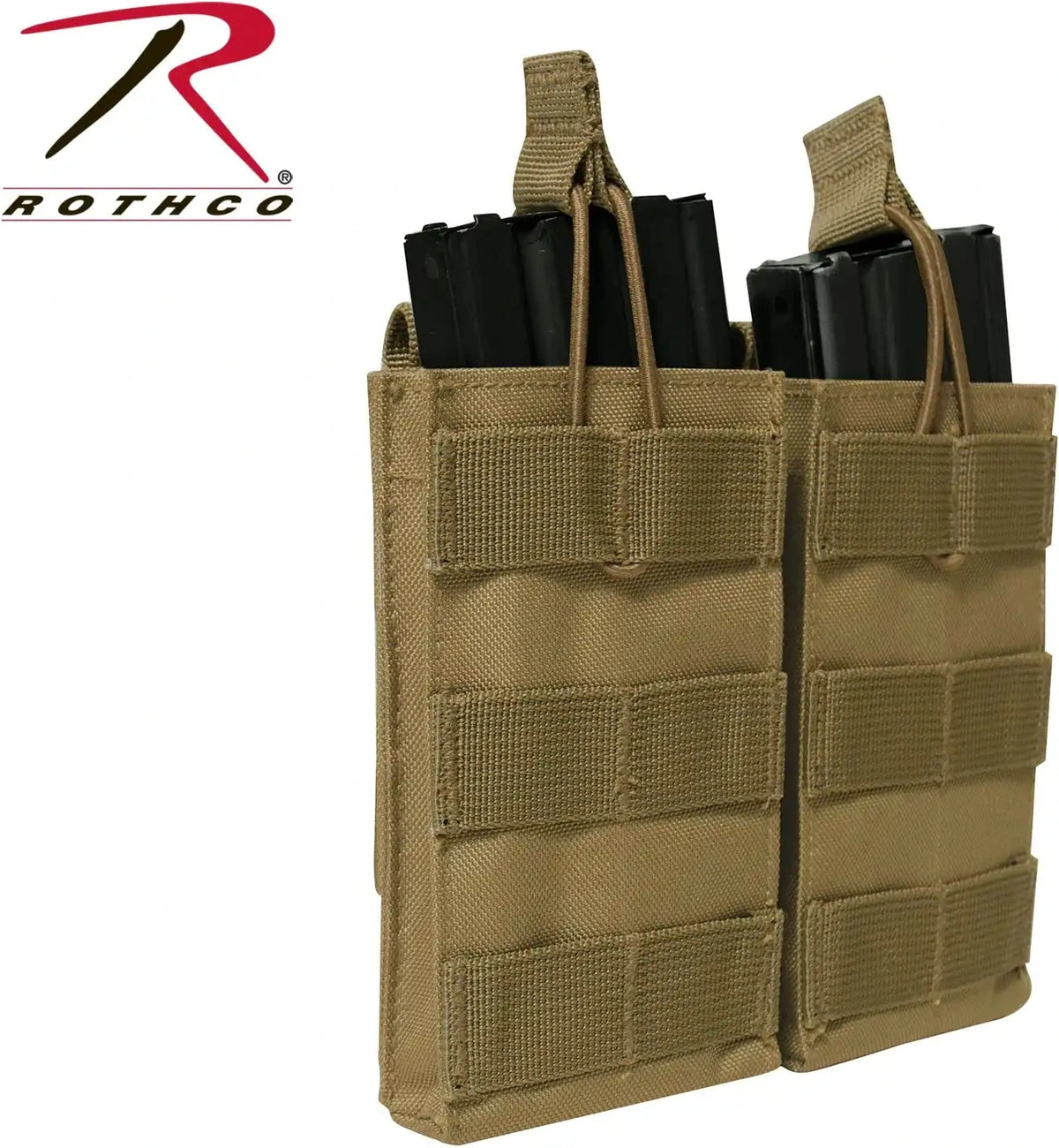 Rothco Molle Open Top Double Mag Pouch