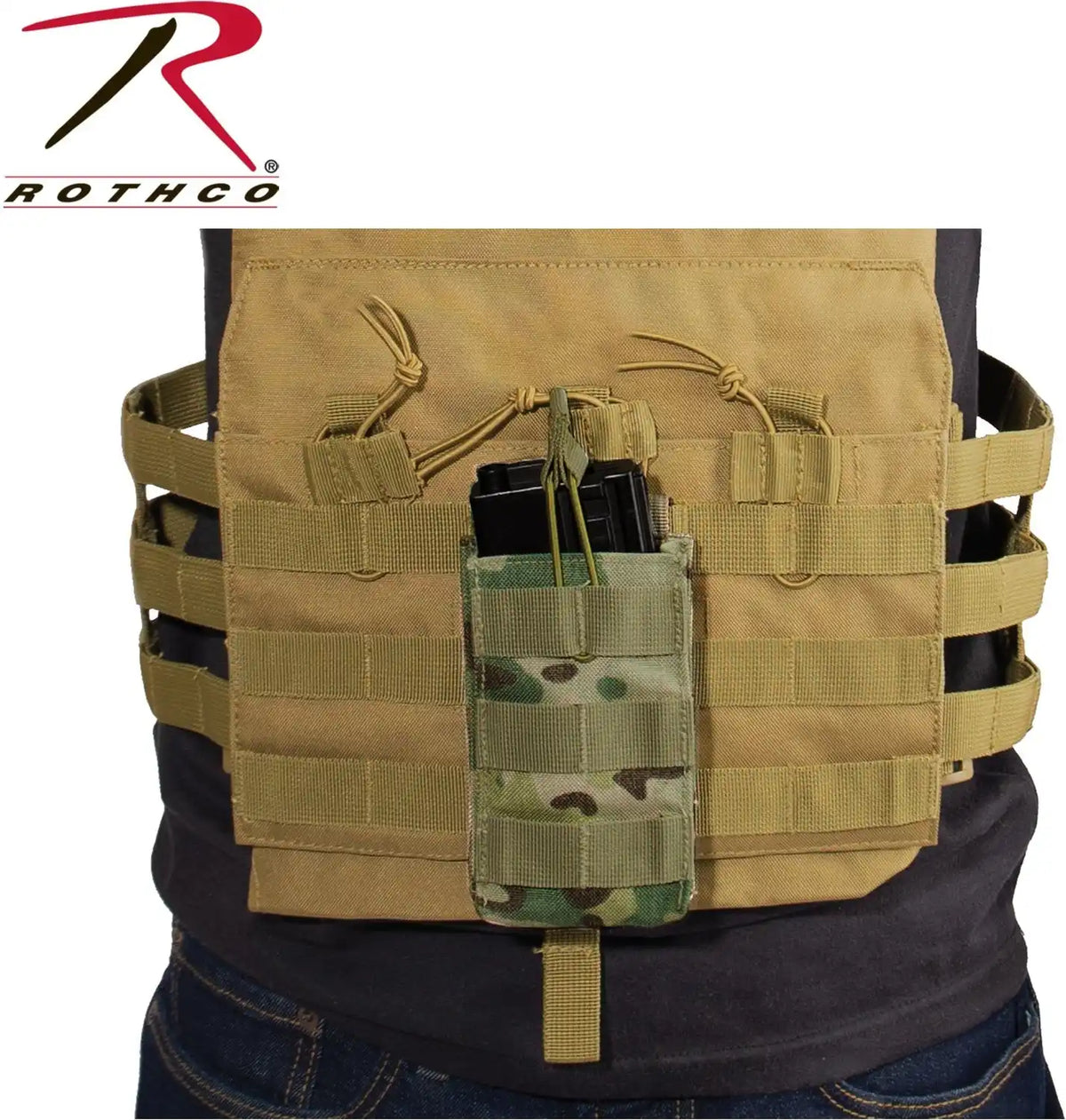 Rothco Molle Open Top Single Mag Pouch