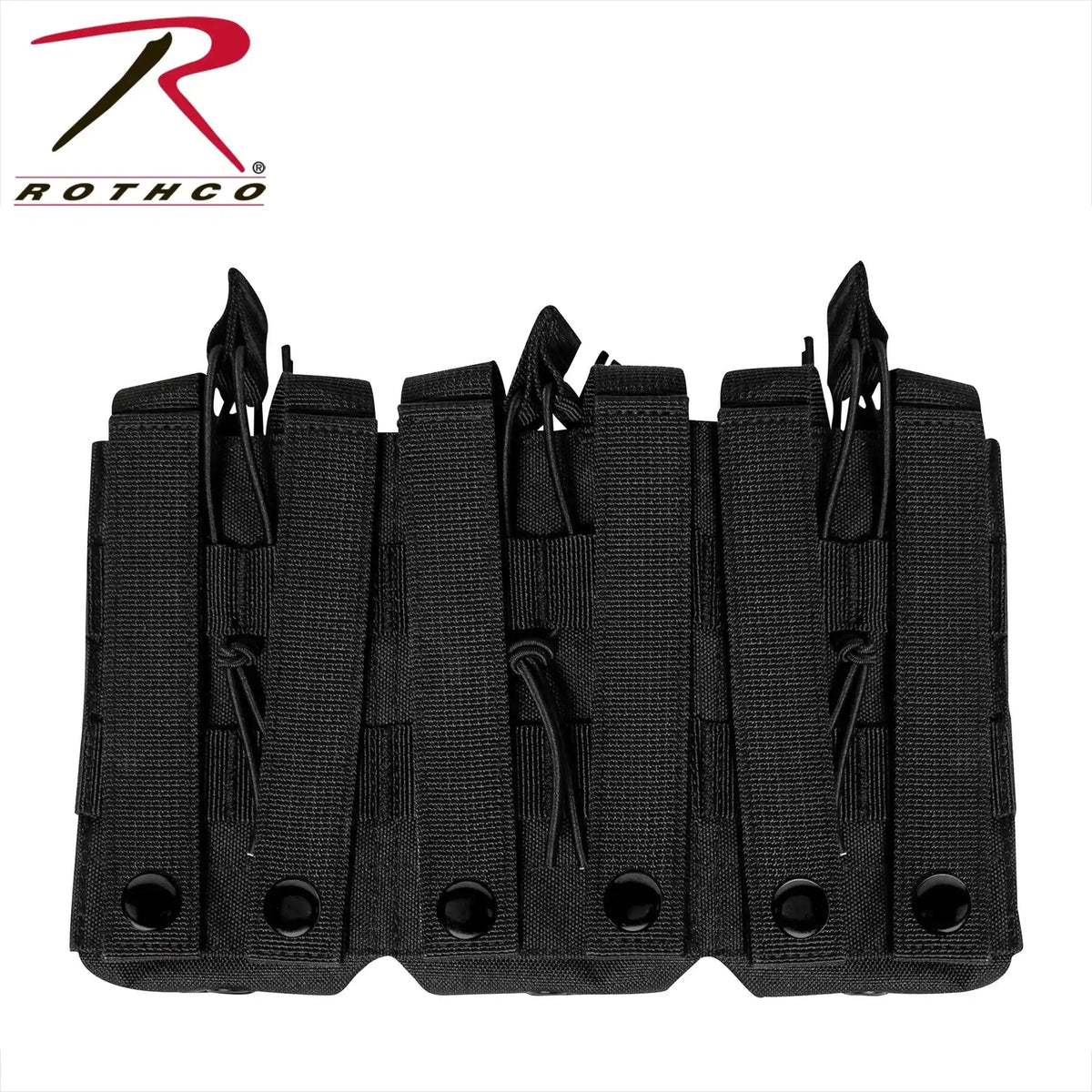 Rothco Molle Open Top Six Rifle Mag Pouch
