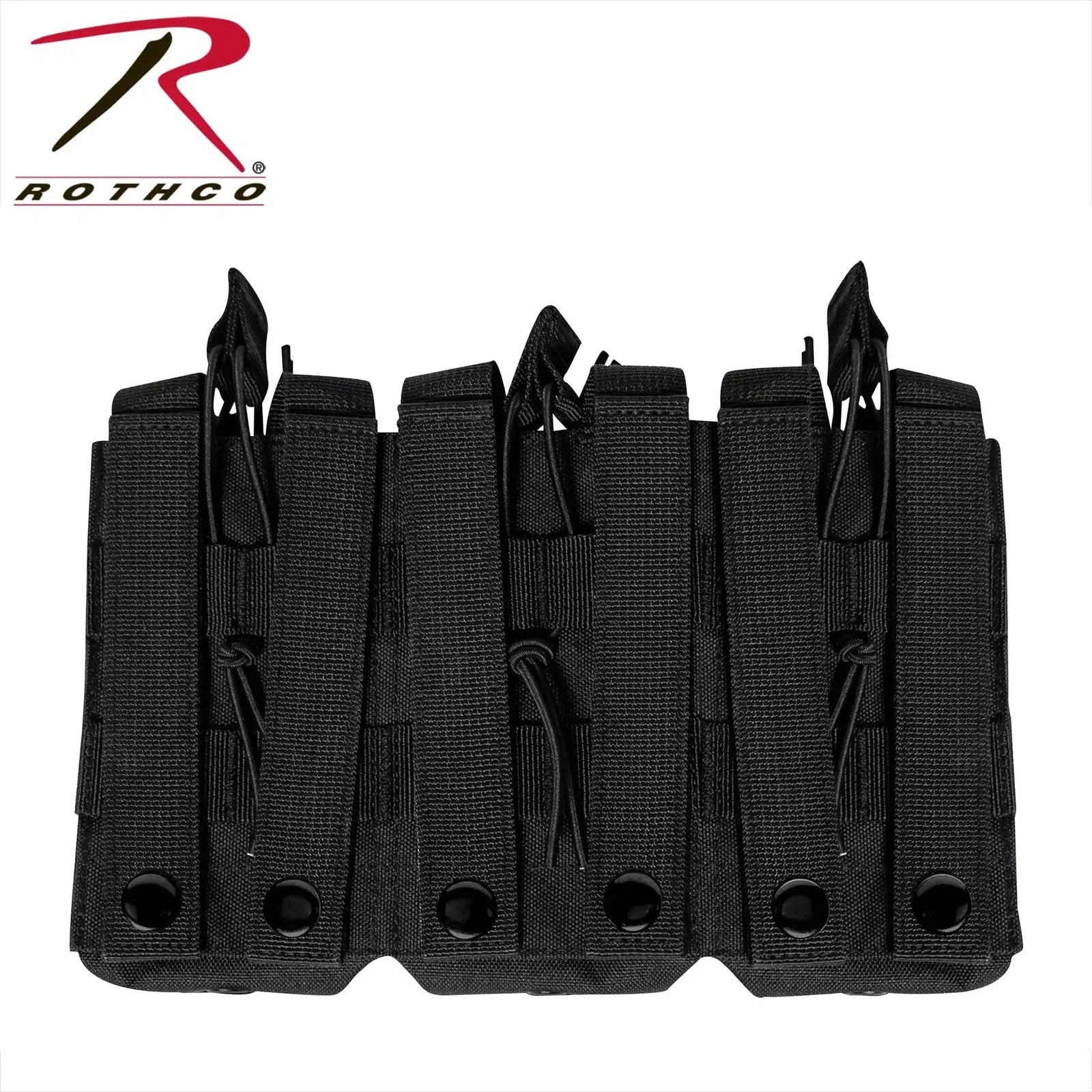 Rothco Molle Open Top Six Rifle Mag Pouch