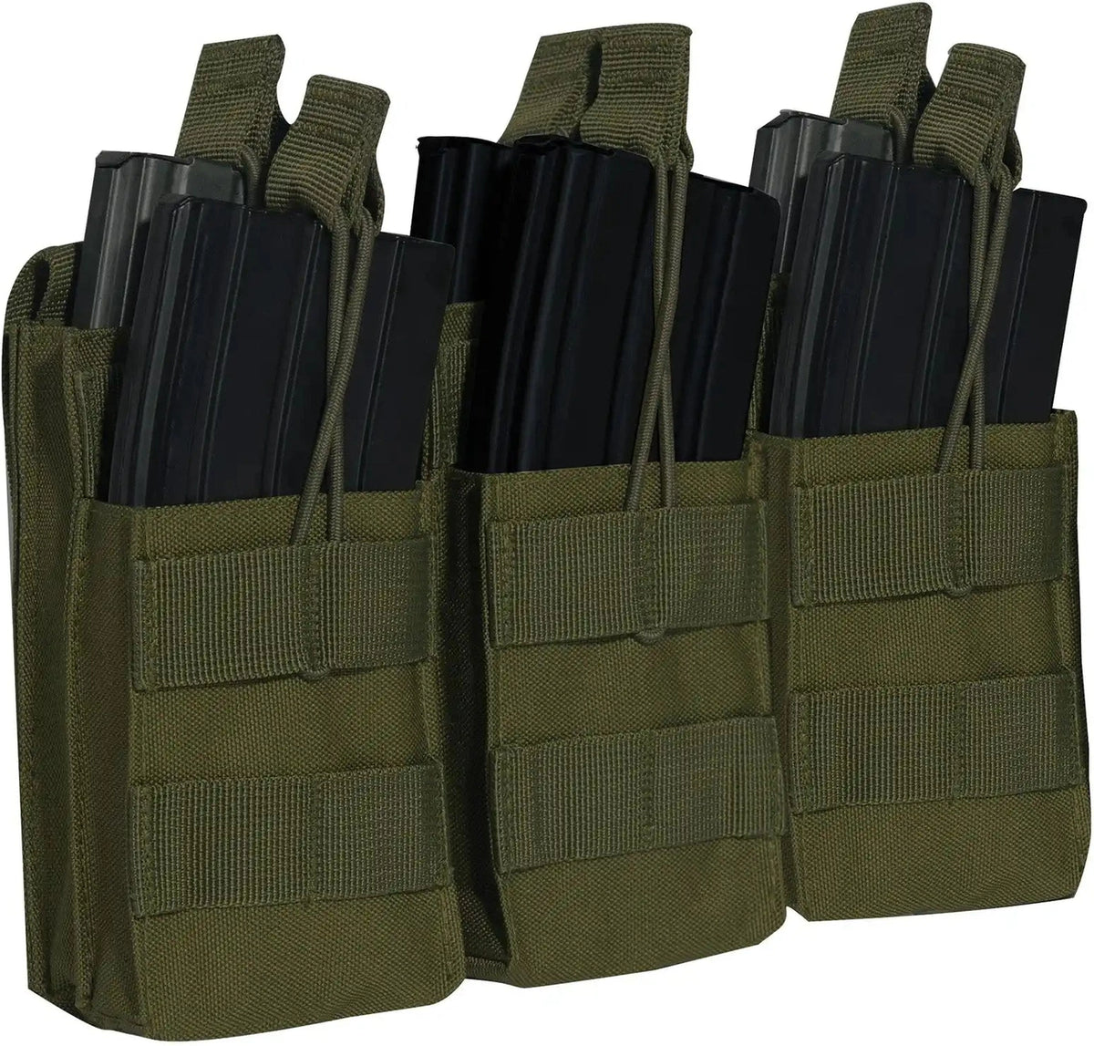Rothco Molle Open Top Six Rifle Mag Pouch