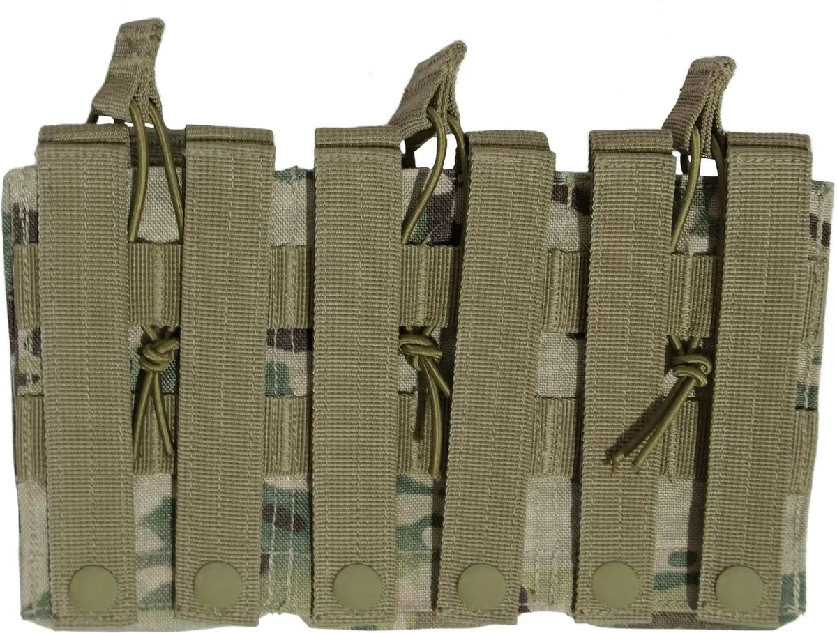 Rothco Molle Open Top Six Rifle Mag Pouch