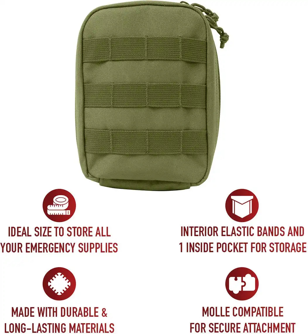 Rothco Molle Tactical Trauma & First Aid Kit Pouch