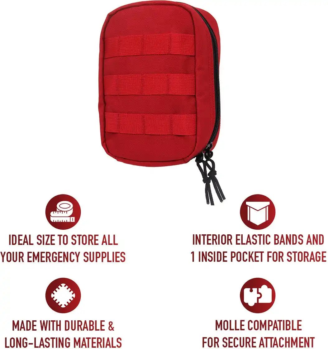 Rothco Molle Tactical Trauma & First Aid Kit Pouch