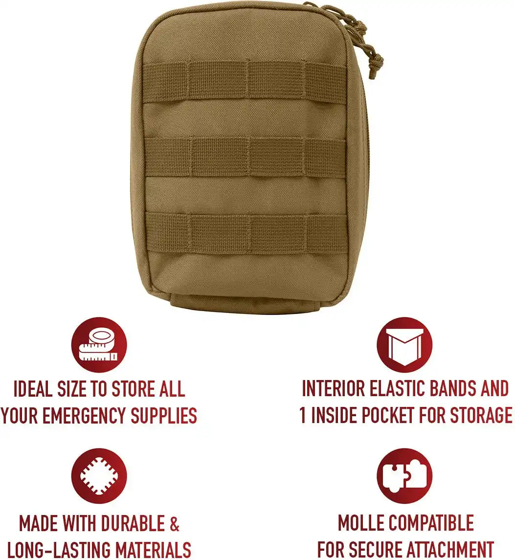 Rothco Molle Tactical Trauma & First Aid Kit Pouch