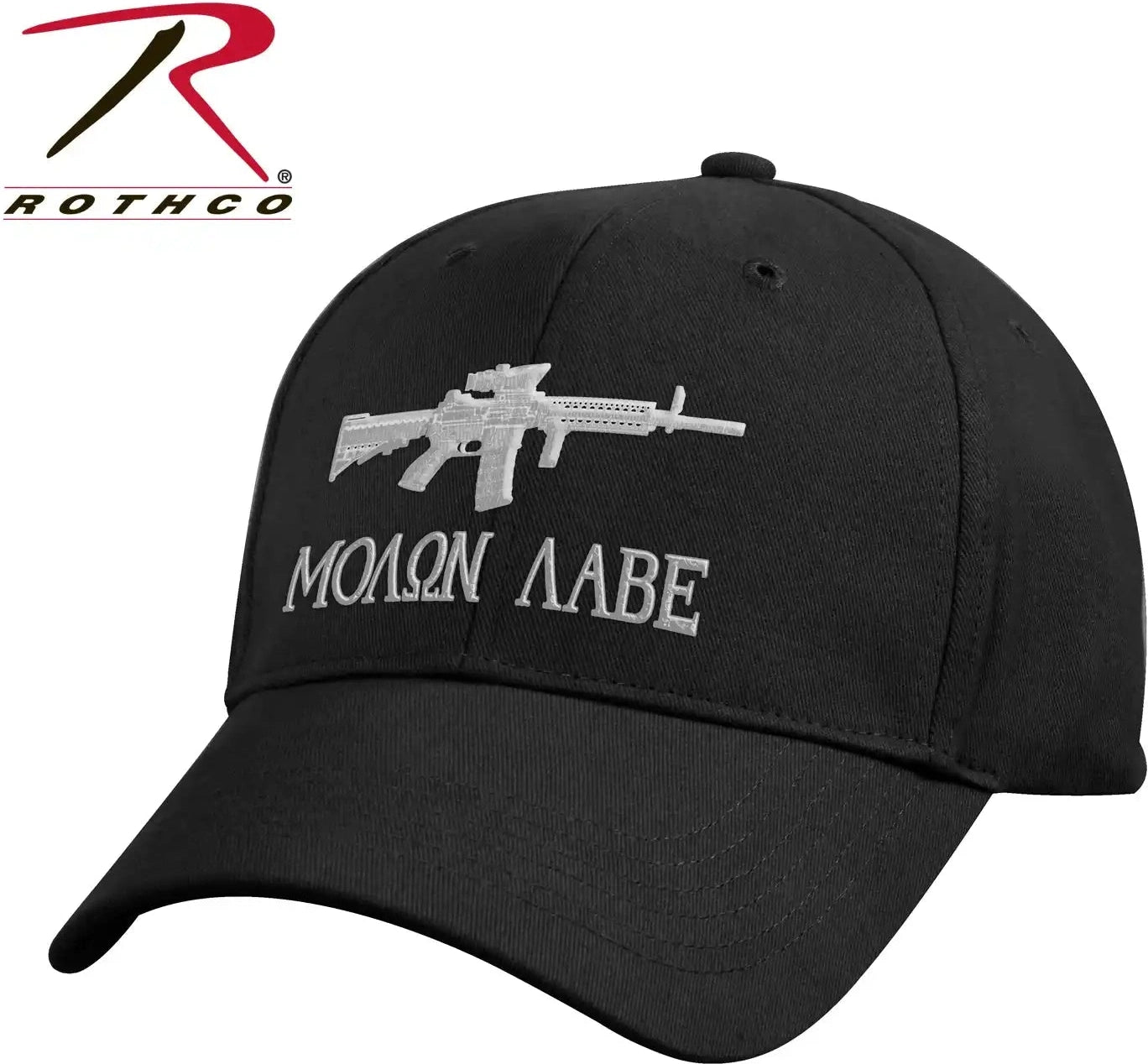 Rothco Molon Labe Deluxe Low Profile Cap Black / one Size