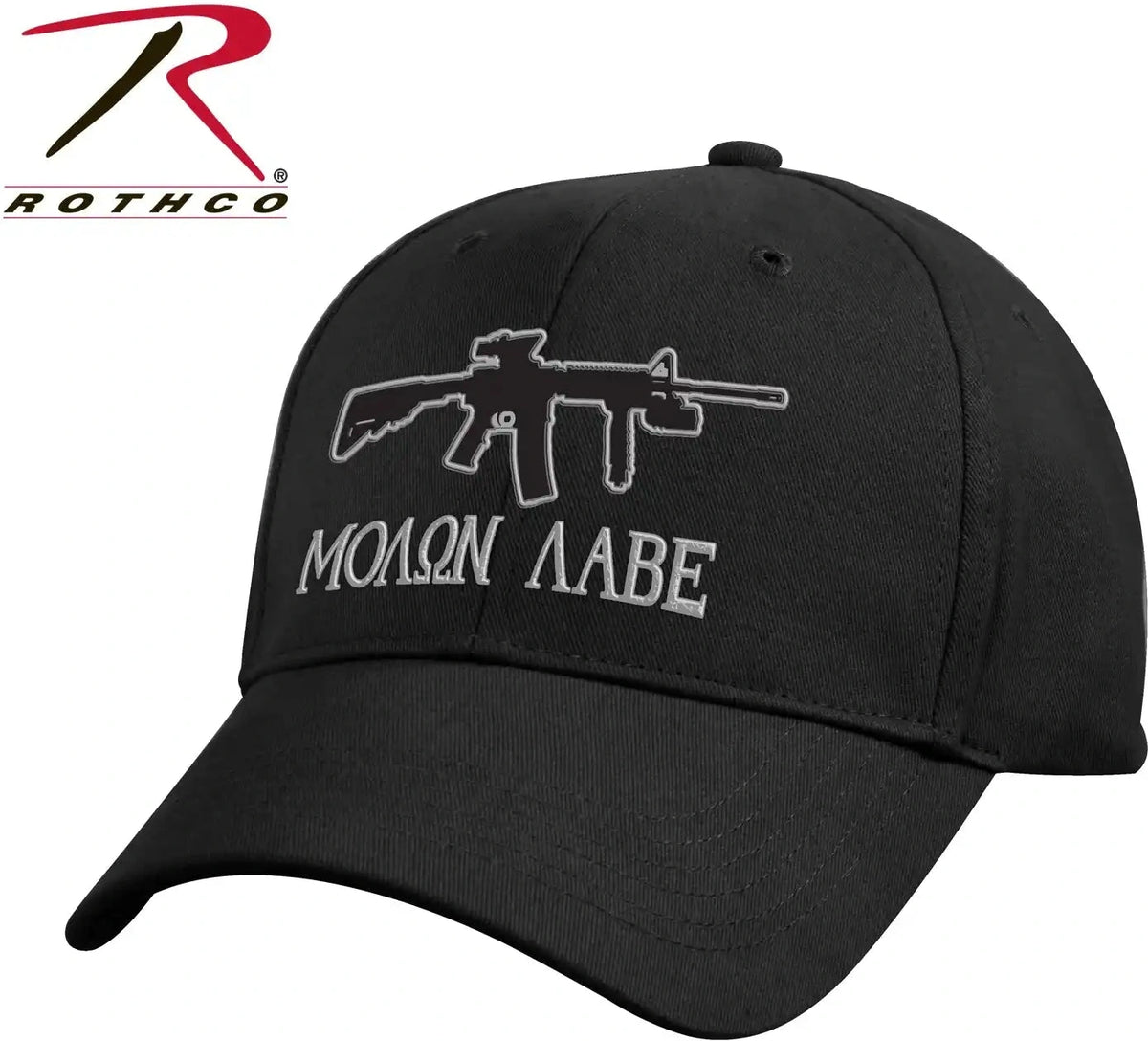 Rothco Molon Labe Deluxe Low Profile Cap Black / one Size