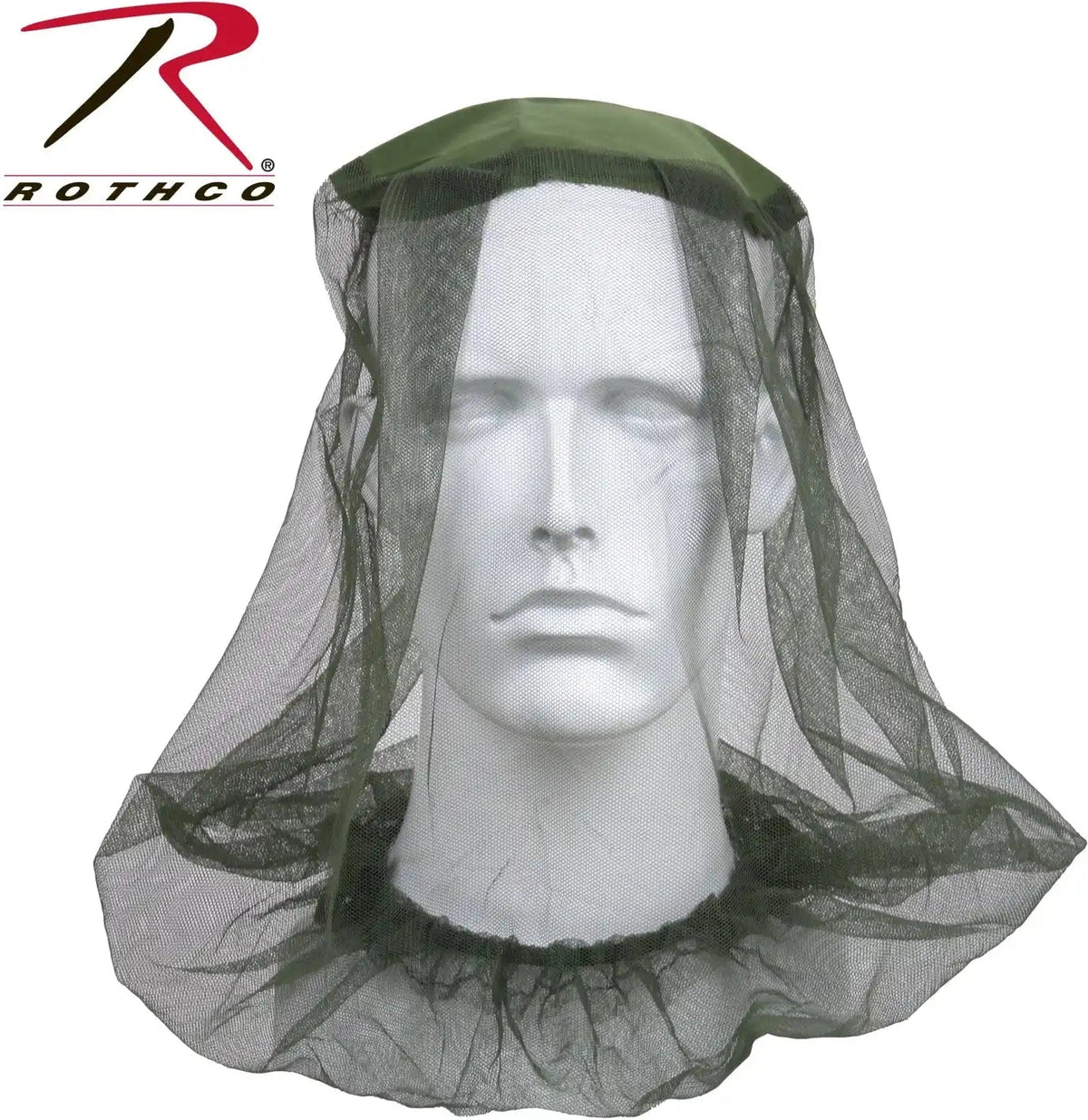 Rothco Mosquito Head Net Olive Drab