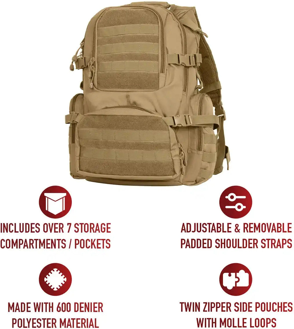 Rothco Multi Chamber Molle Assault Pack