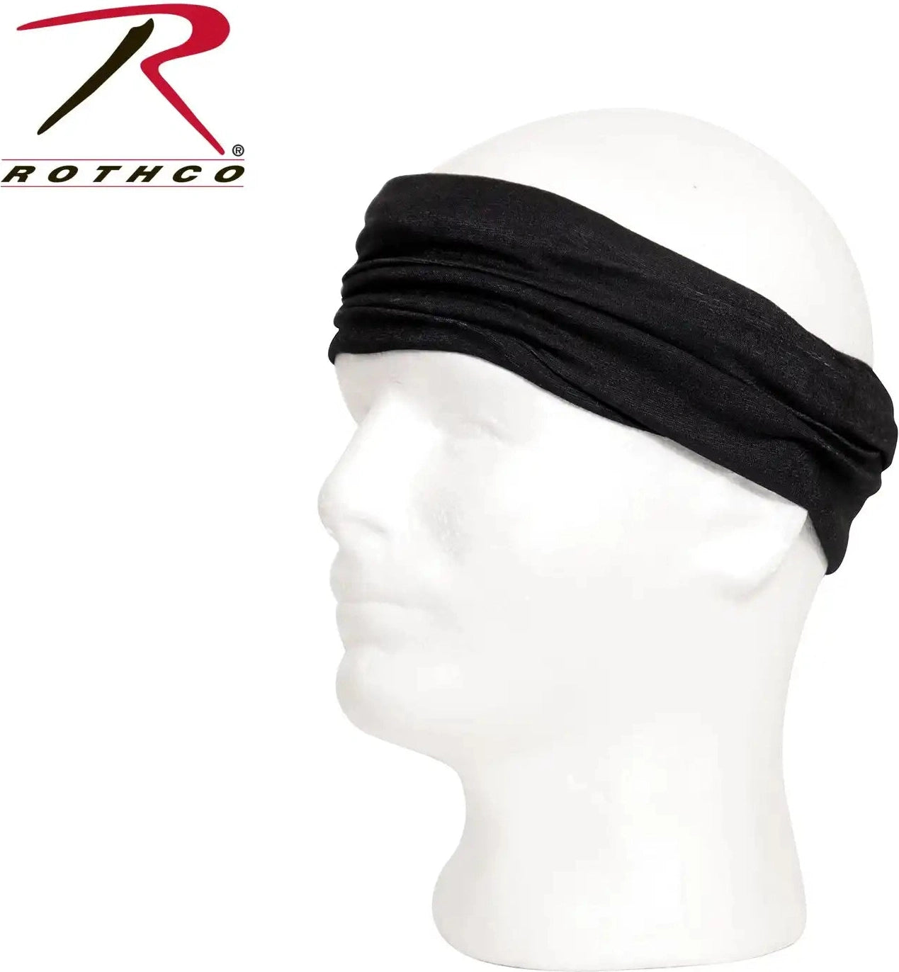 Rothco Multi use Neck Gaiter and Face Covering Tactical Wrap Skull Print Black / one Size