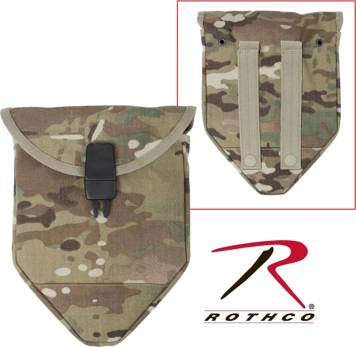 Rothco Multicam Molle Compatible Shovel Cover