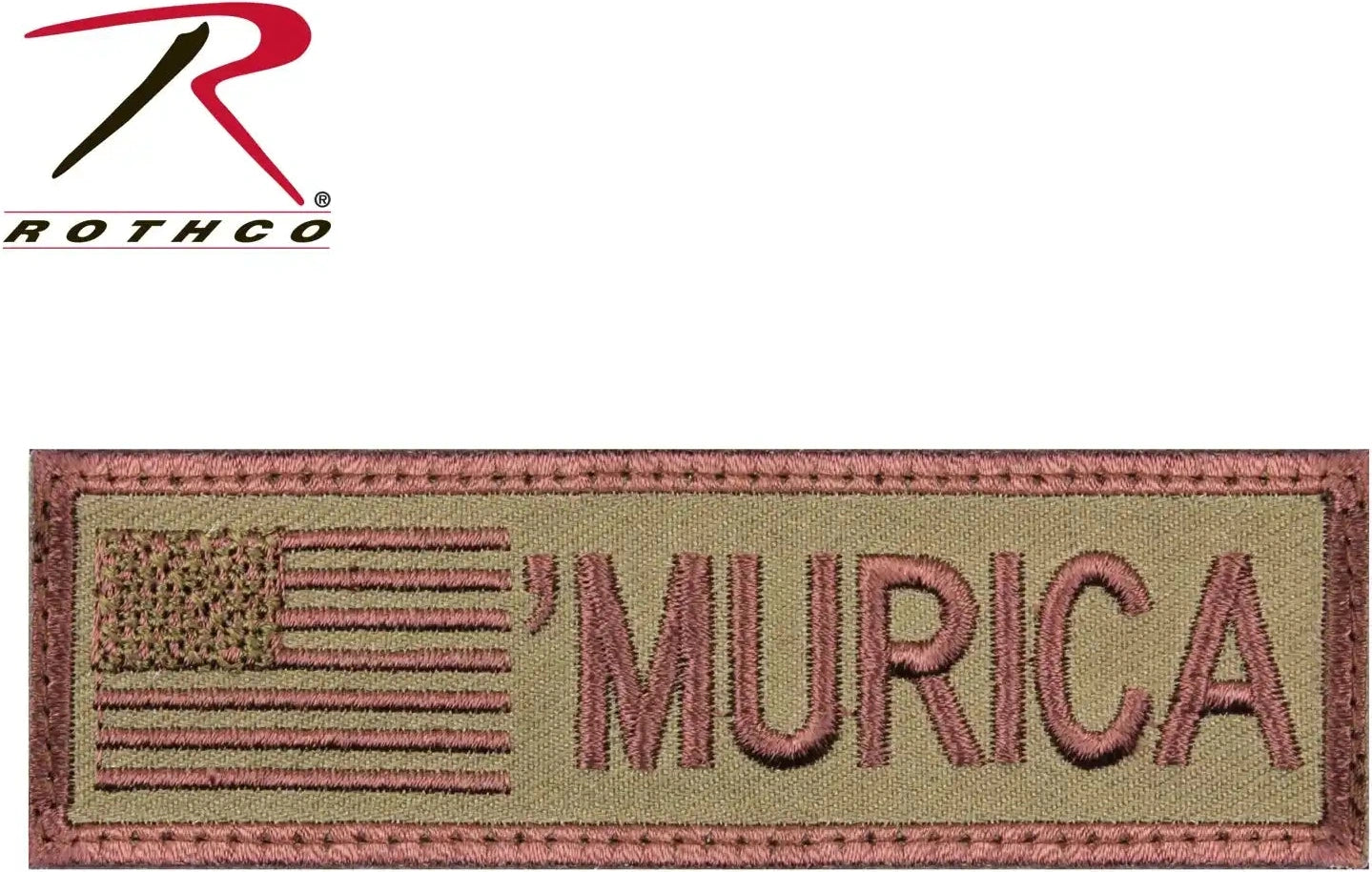Rothco ?Murica’ Flag Patch Bulk Packaging