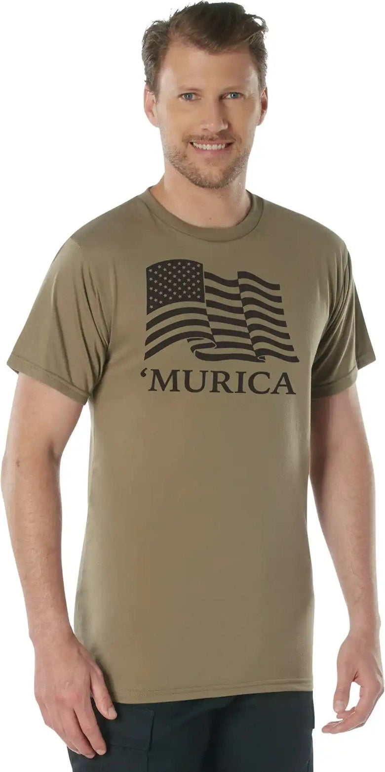 Rothco ?Murica us Flag t Shirt