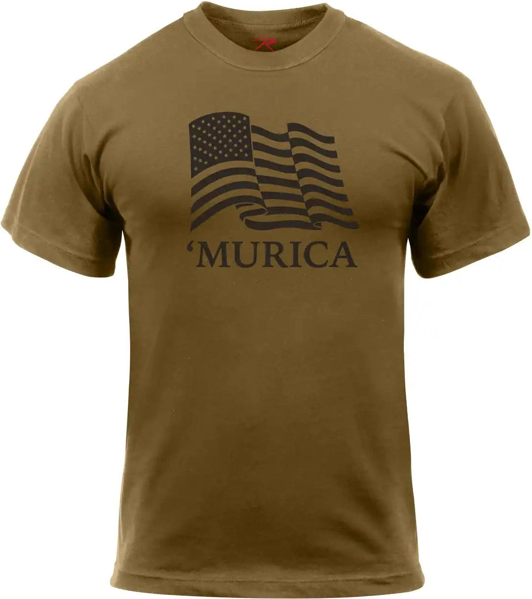 Rothco ?Murica us Flag t Shirt