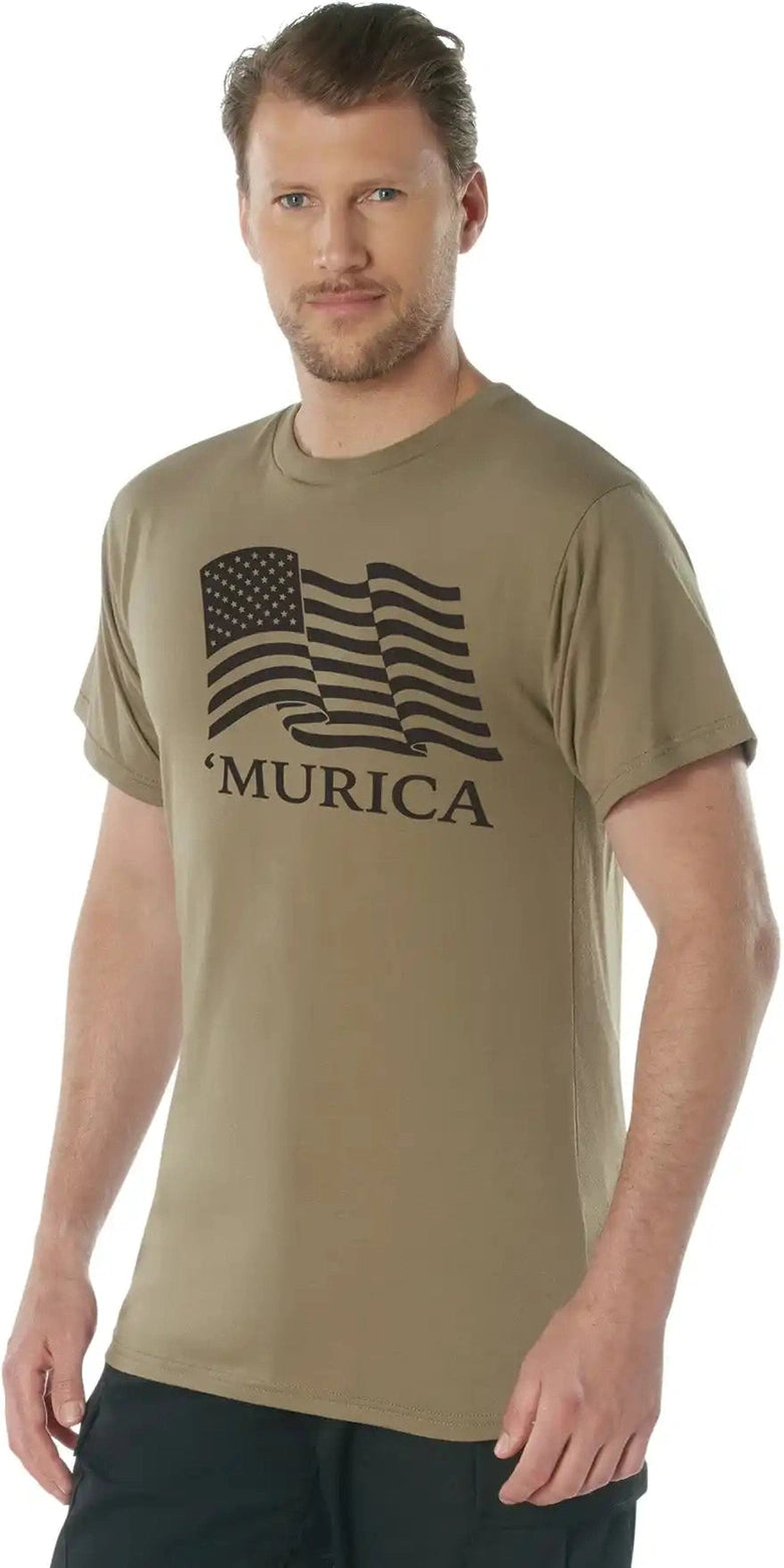 Rothco ?Murica us Flag t Shirt