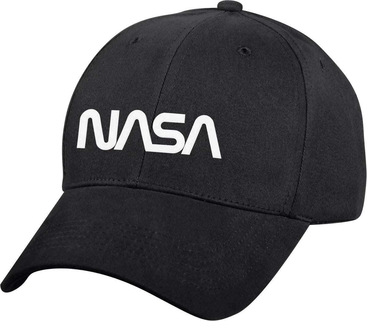 Rothco Nasa Worm Logo Low Profile Cap Black / one Size