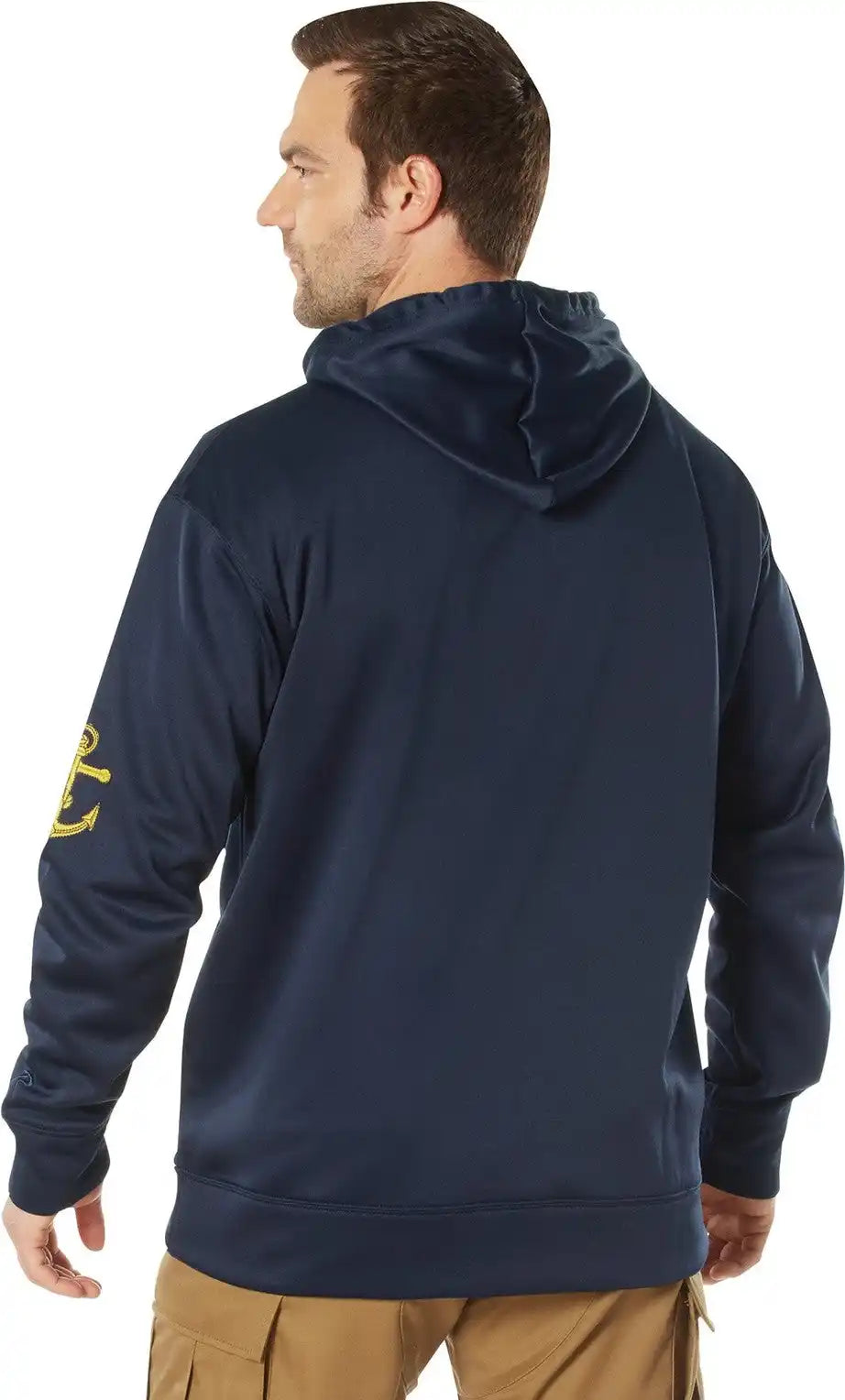 Rothco Navy Emblem Pullover Hooded Sweatshirt