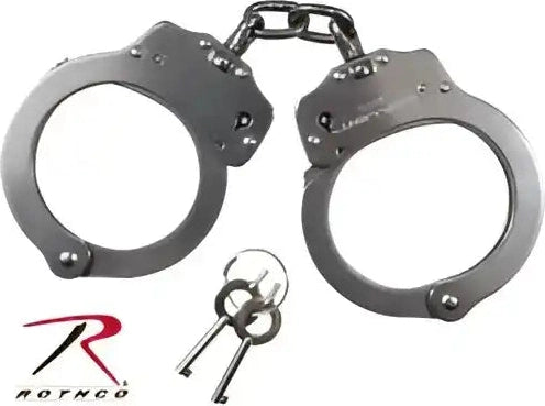Rothco Nij Approved Stainless Steel Handcuffs