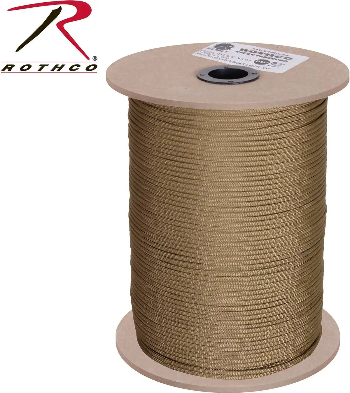 Rothco Nylon Paracord 550lb 1000 Foot Spool