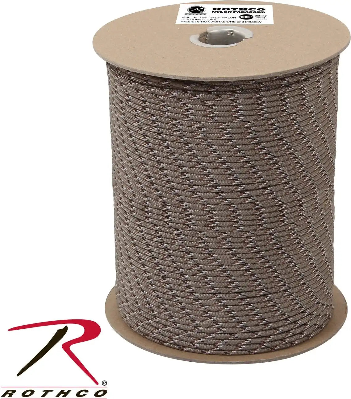 Rothco Nylon Paracord 550lb 1000 Foot Spool