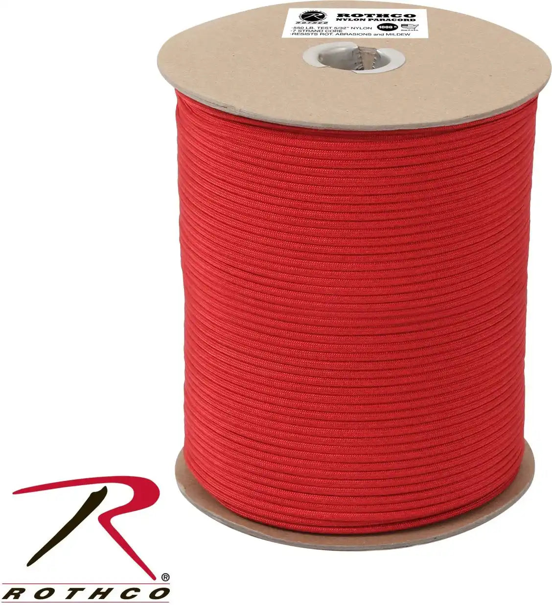 Rothco Nylon Paracord 550lb 1000 Foot Spool