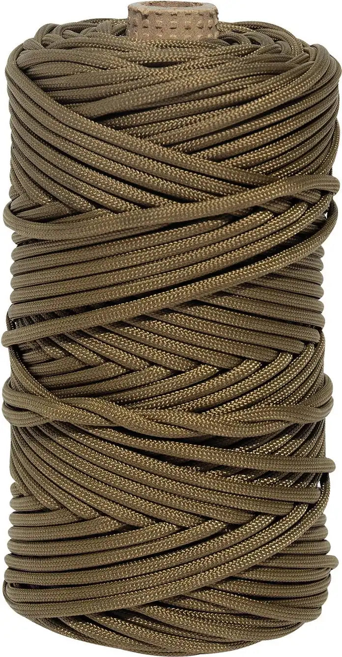 Rothco Nylon Paracord 550lb 300 Ft Tube Coyote Brown
