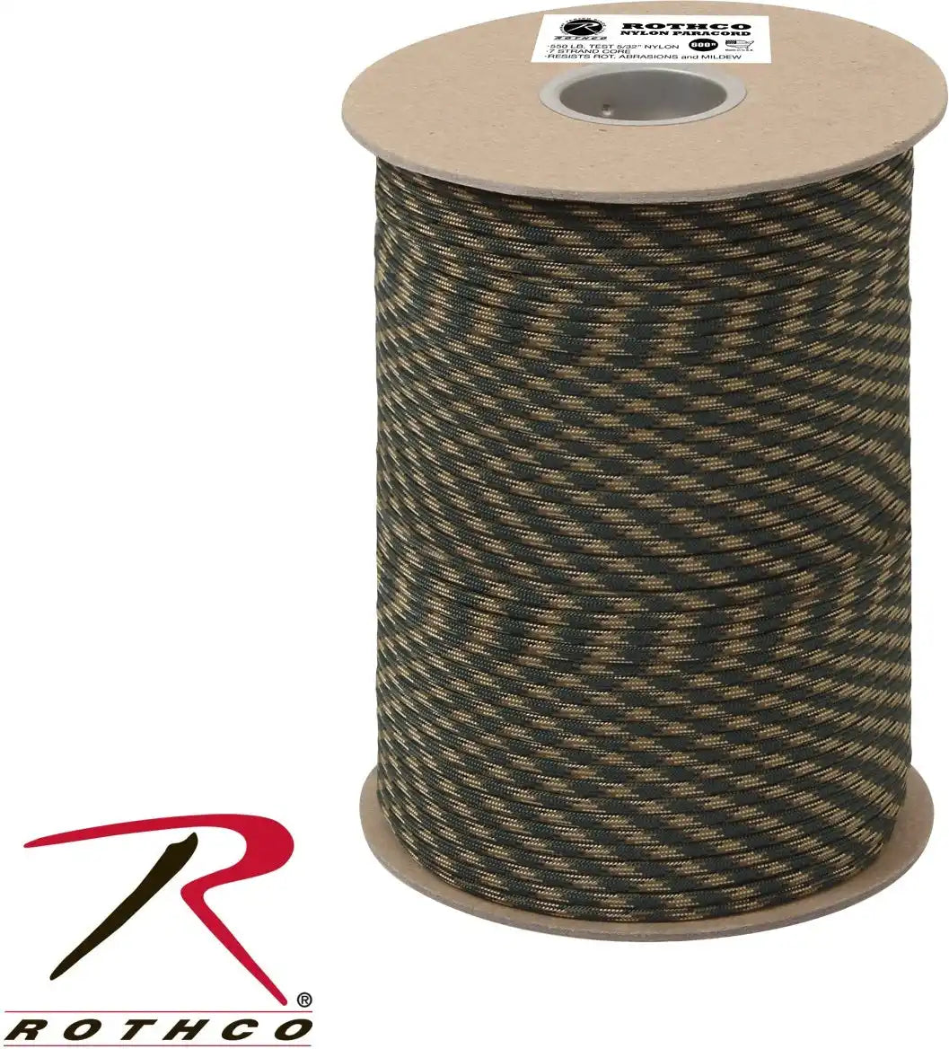 Rothco Nylon Paracord 550lb 600 Ft Spool