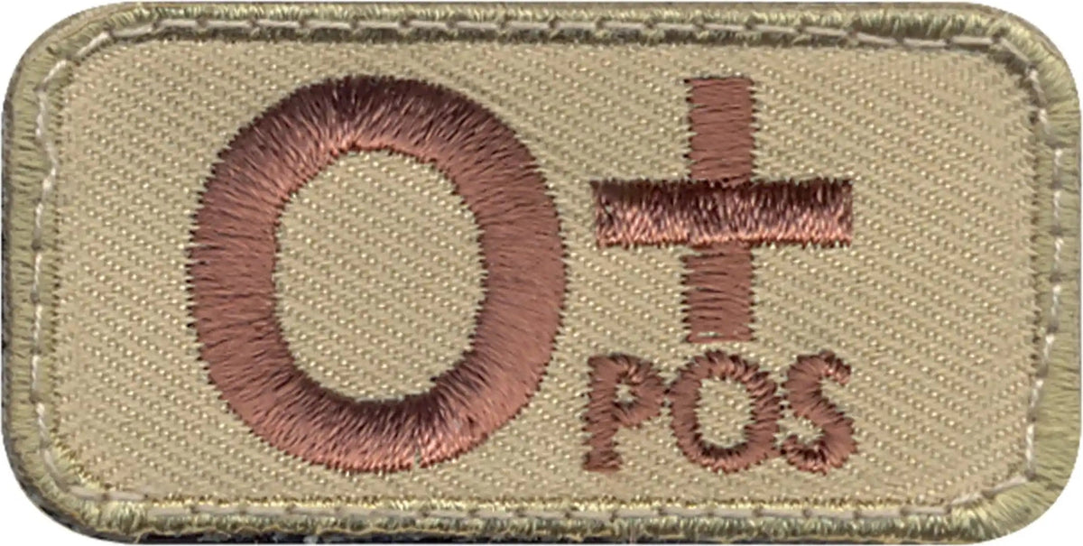 Rothco o Positive Blood Type Morale Patch