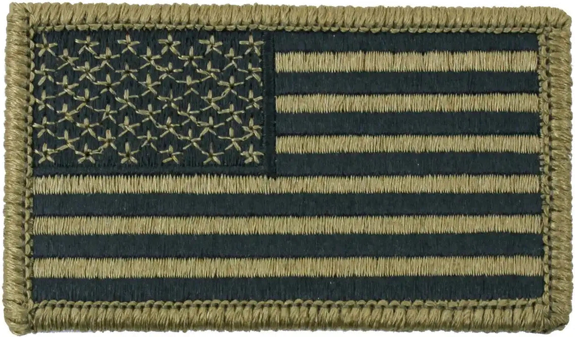 Rothco Ocp American Flag Patch with Hook Back