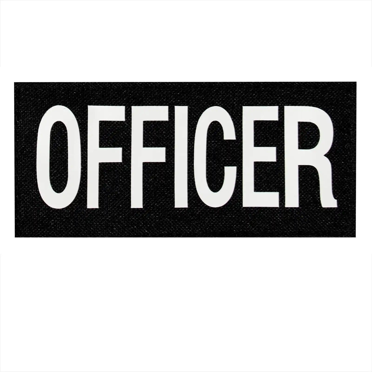 Rothco Officer Patch with Hook Back - l