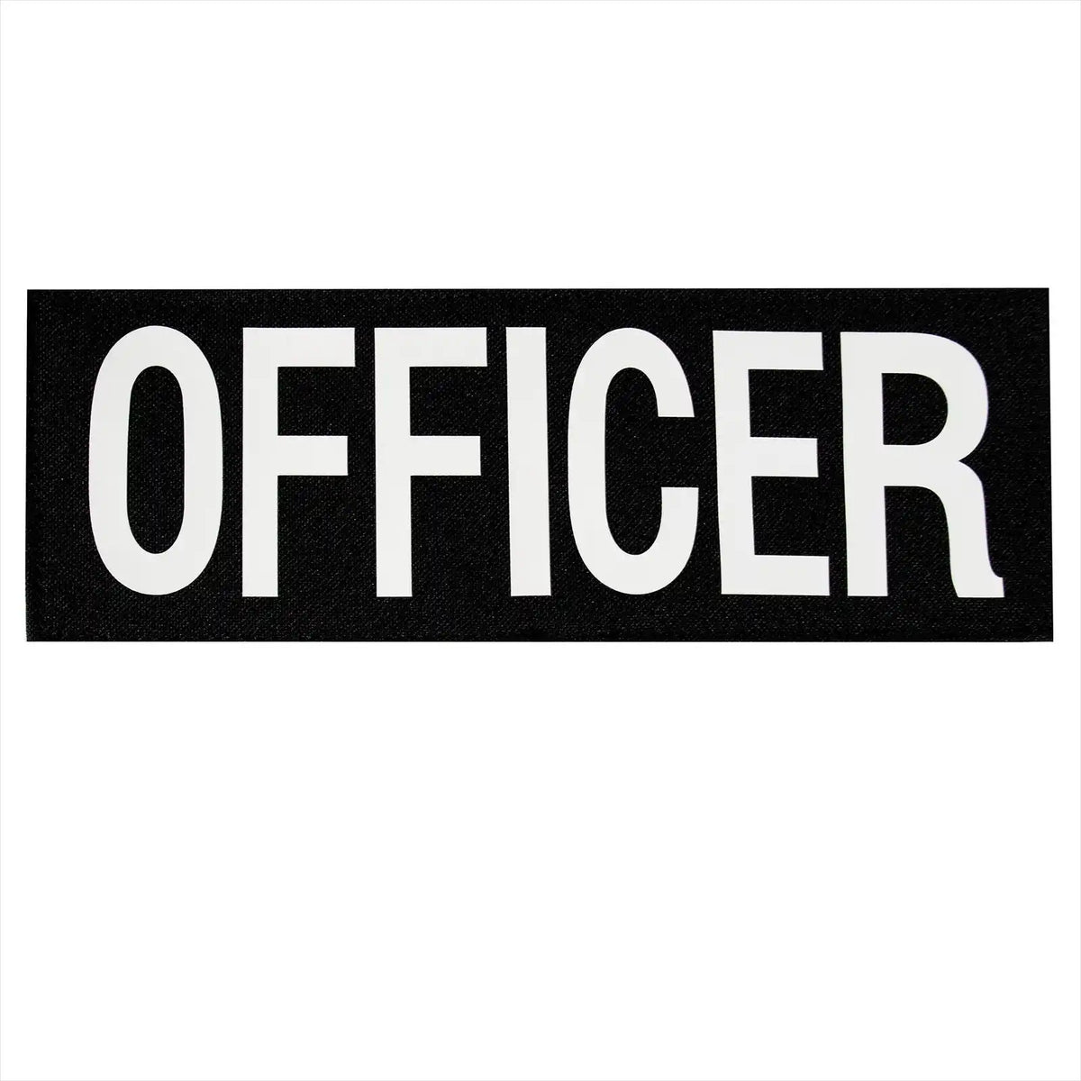 Rothco Officer Patch with Hook Back - s