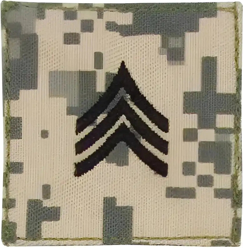 Rothco Official U.s. Made Embroidered Rank Insignia Sergeant Scorpion Ocp Camo