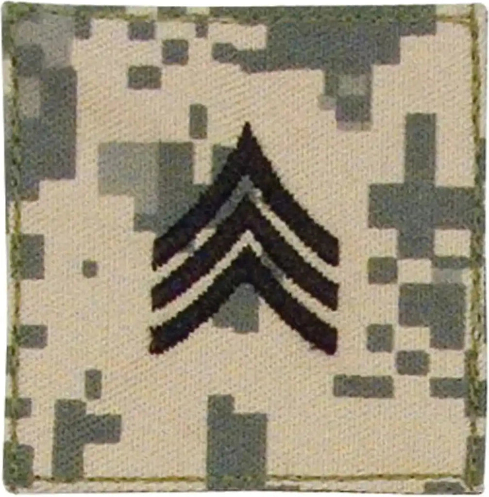 Rothco Official U.s. Made Embroidered Rank Insignia Sergeant Scorpion Ocp Camo