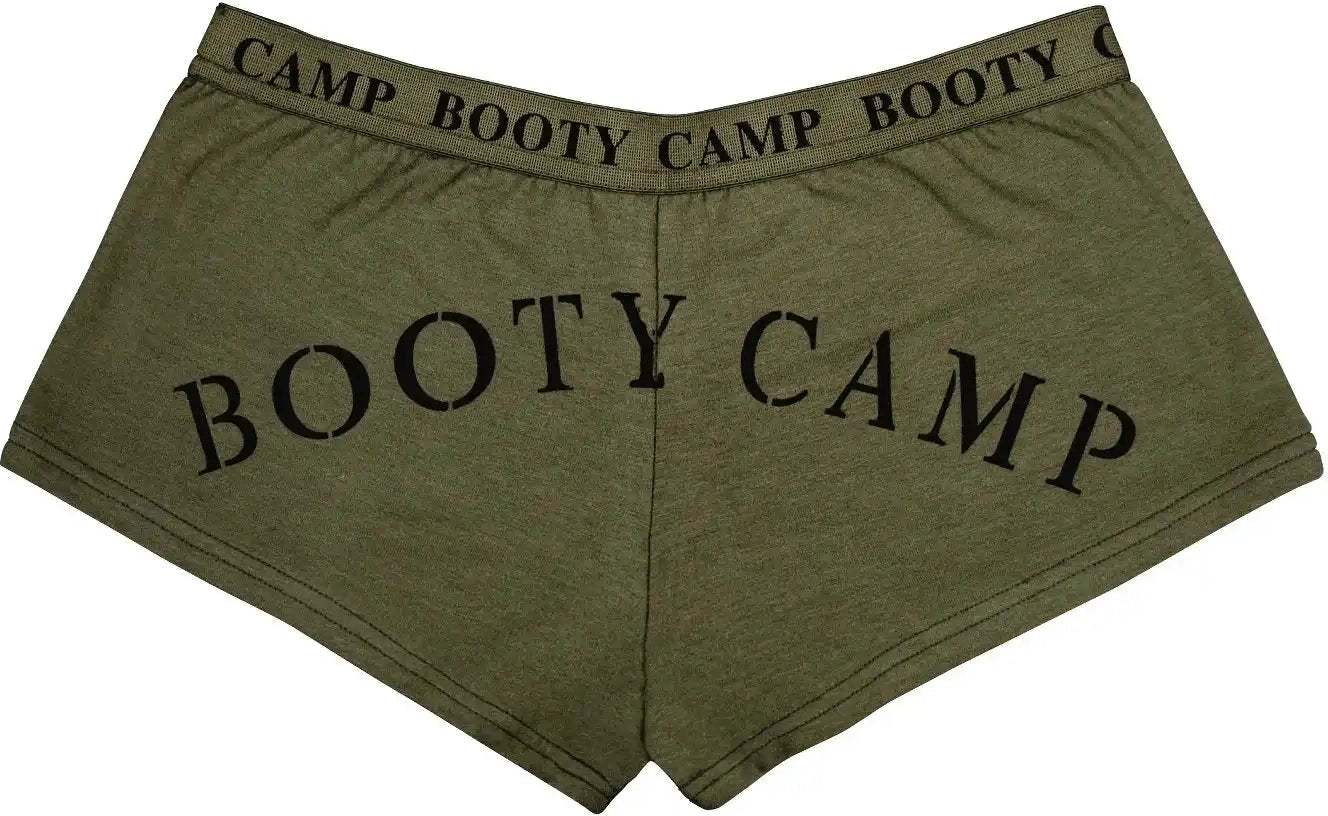 Rothco Olive Drab ?Booty Camp’ Booty Shorts & Tank Top