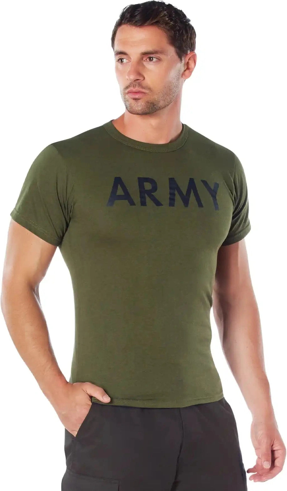 Rothco Olive Drab Military Physical Training t Shirts Army / s