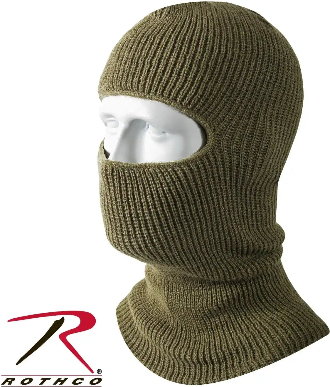 Rothco one Hole Face Mask Olive Drab / Size