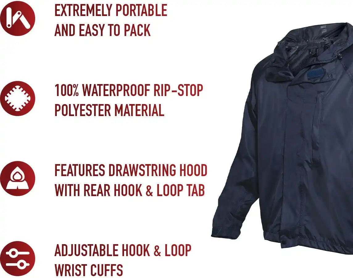 Rothco Packable Rain Jacket