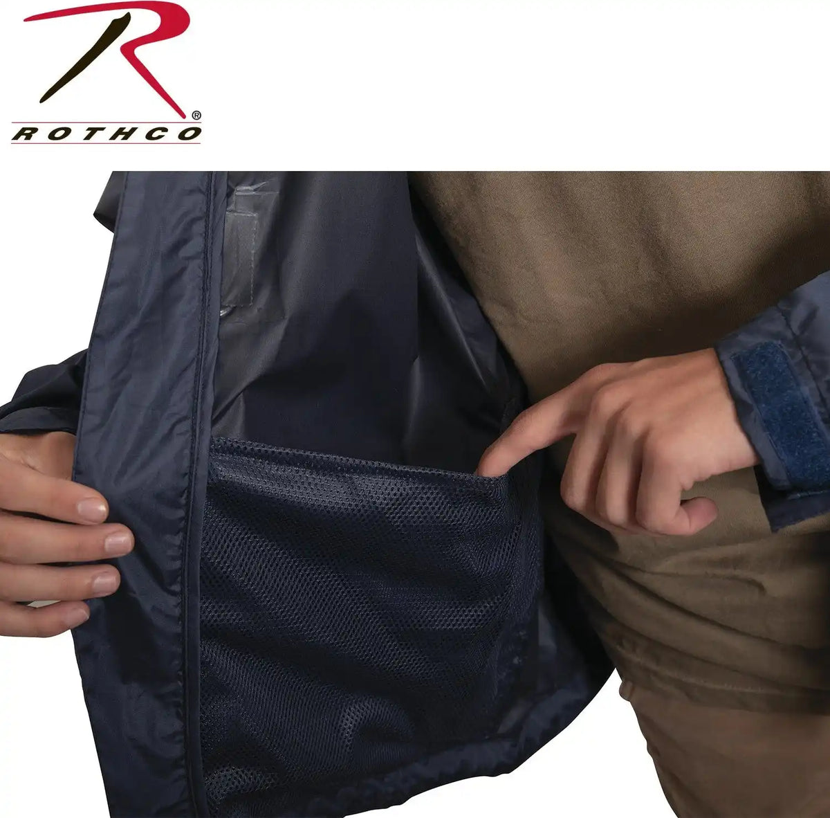 Rothco Packable Rain Jacket