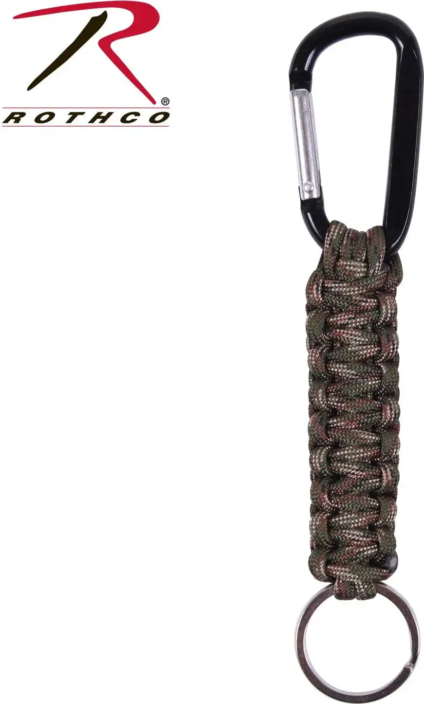 Rothco Paracord Keychain with Carabiner