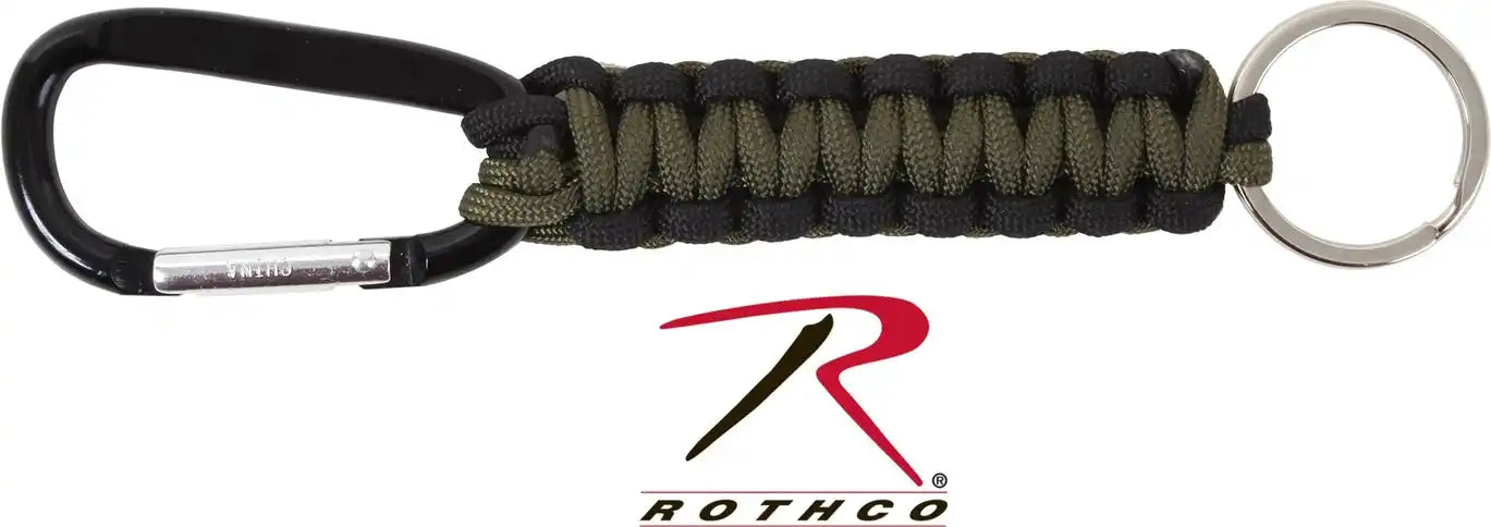Rothco Paracord Keychain with Carabiner