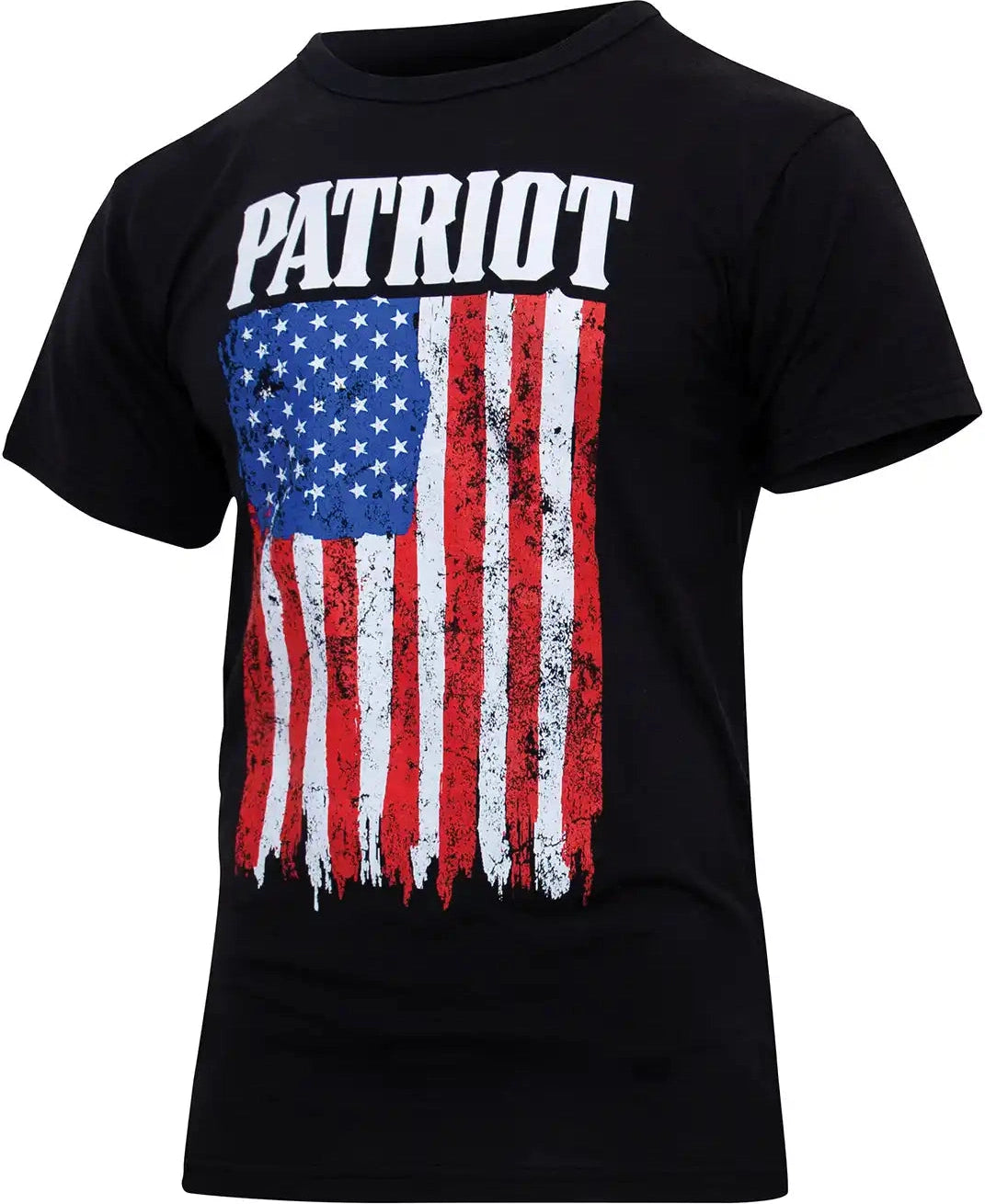 Rothco Patriot us Flag t Shirt Black / s