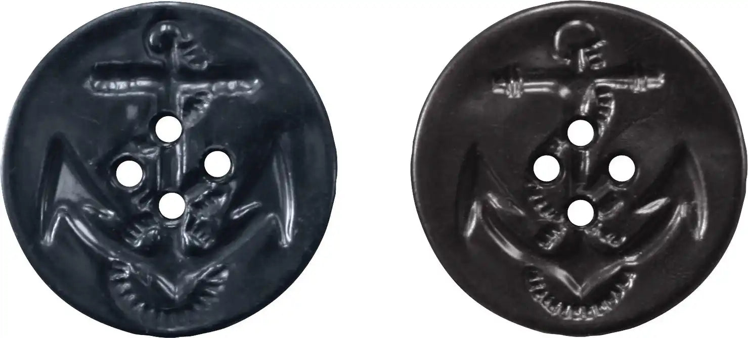 Rothco Peacoat Buttons - Navy Blue