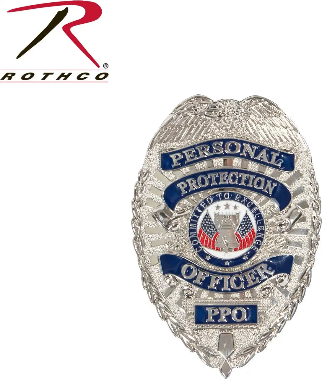 Rothco Personal Protection Officer (ppo) Badge