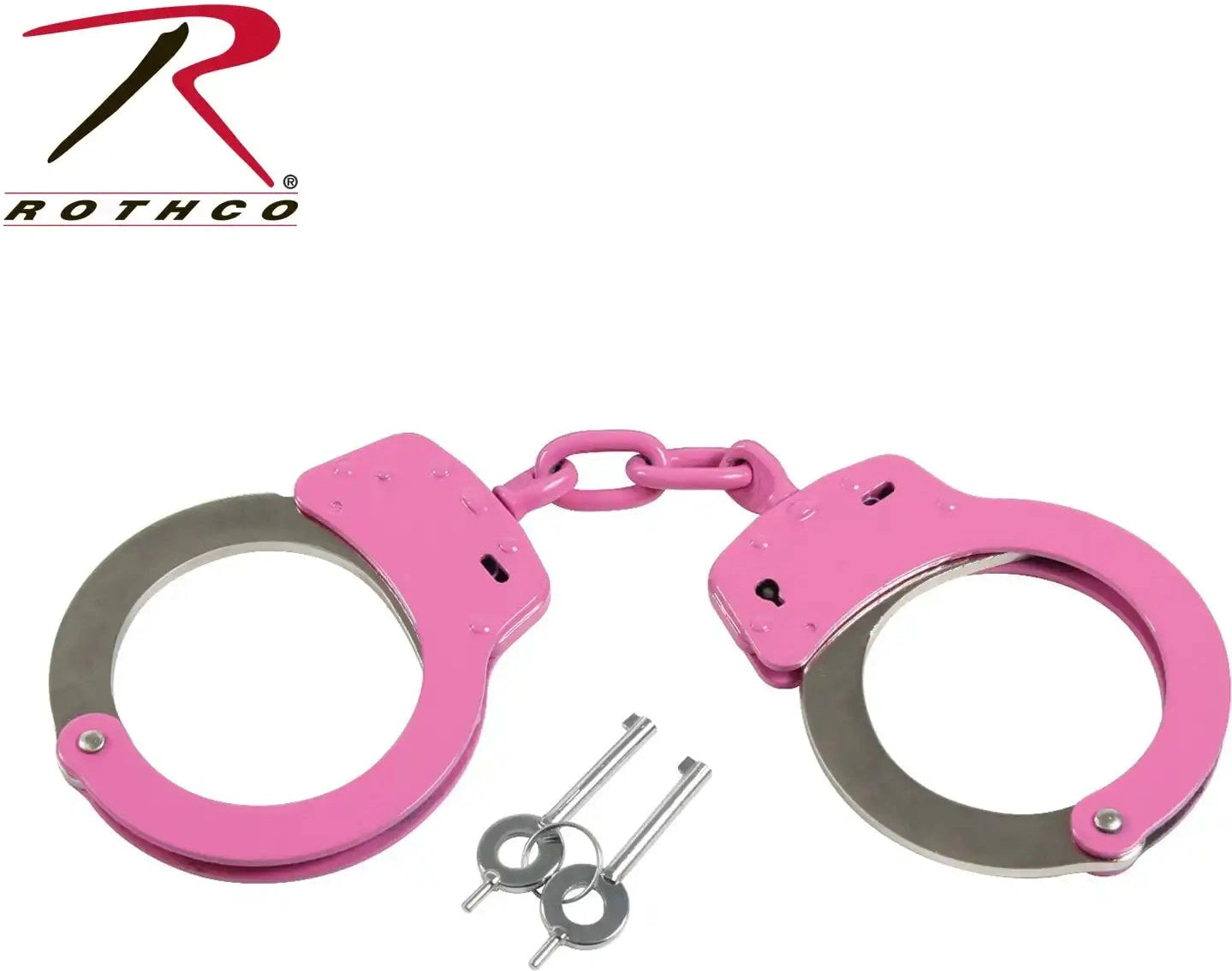 Rothco Pink Handcuffs with Belt Loop Pouch